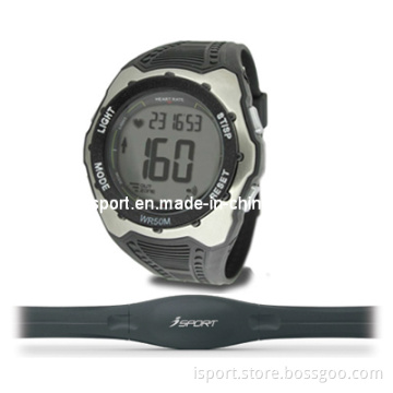 W114 Multifunctional Heart Rate Monitor Watch with Elastic Strap